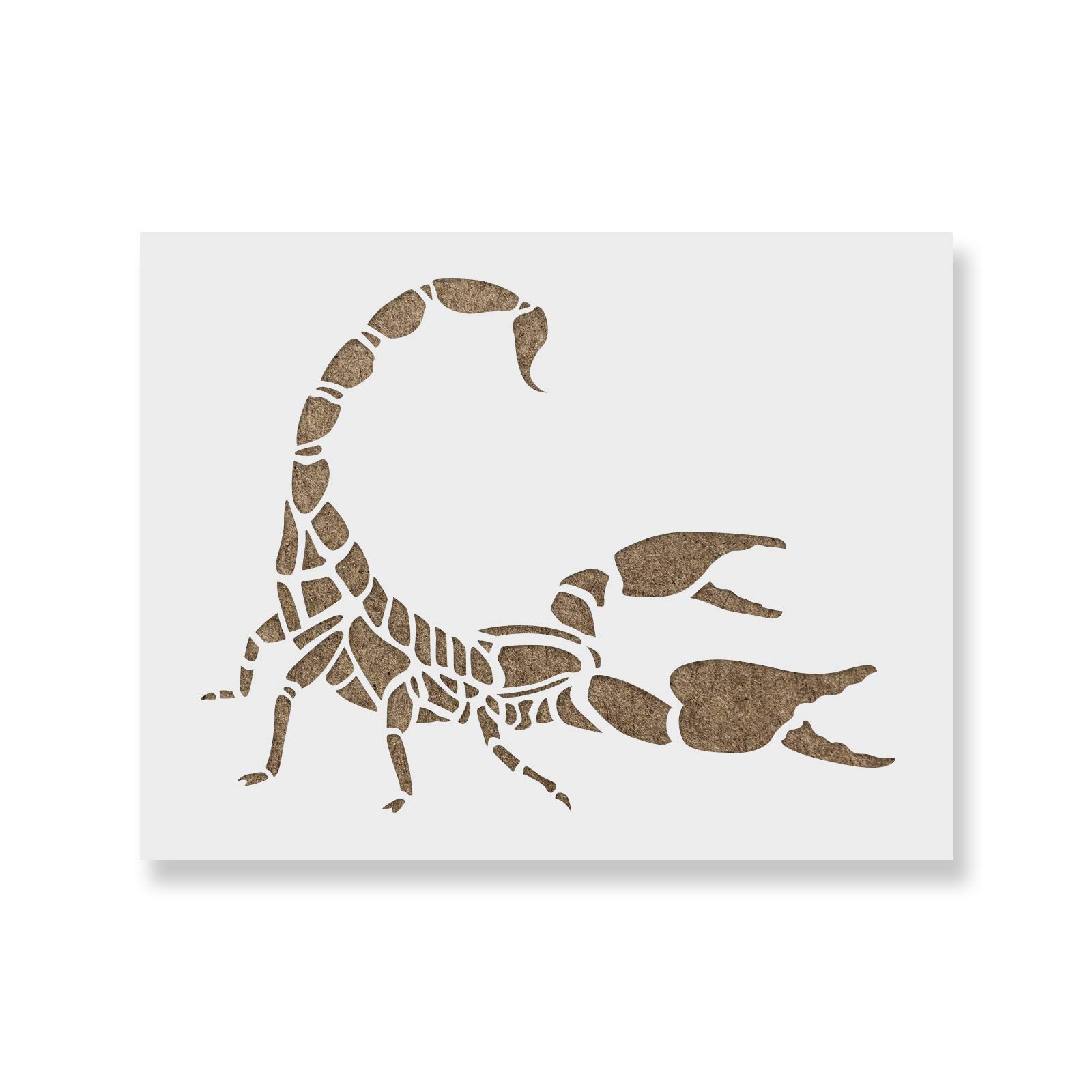 Amazon.com: Scorpion Stencil - Bug Stencil, Scorpion Stencil, Scorpion Stencil Art, Scorpion ...