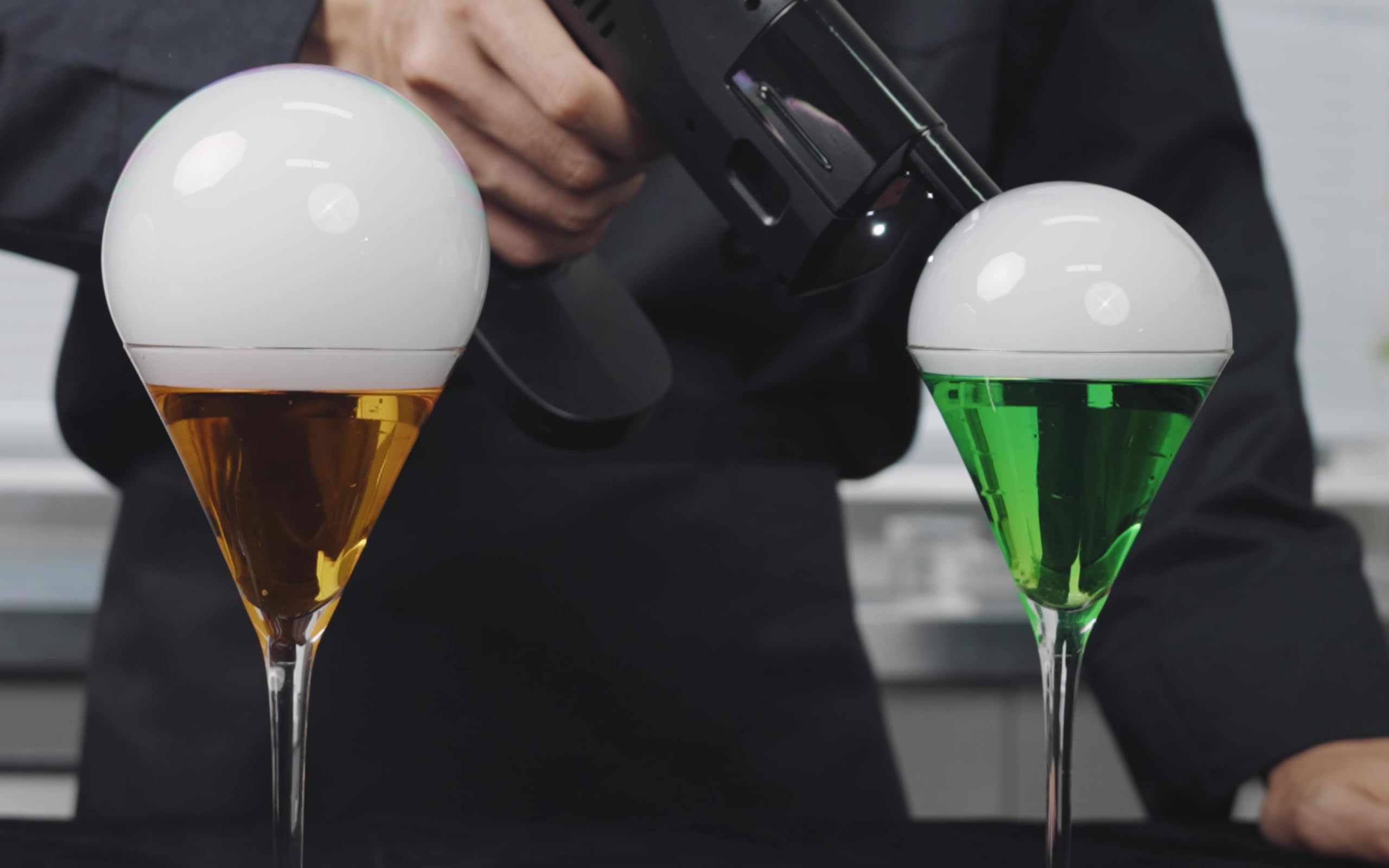 Bebidas ahumador, cóctel soplador de humo, accesorios de cóctel para whisky, bebidas, carnes