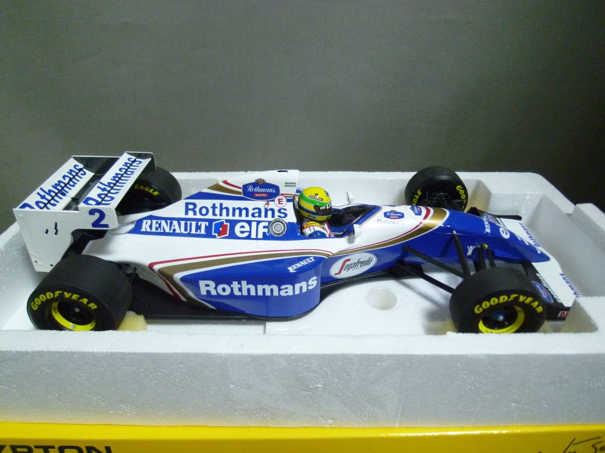 PMA 1/43 ウィリアムズ ルノー FW16 A.セナ 1994