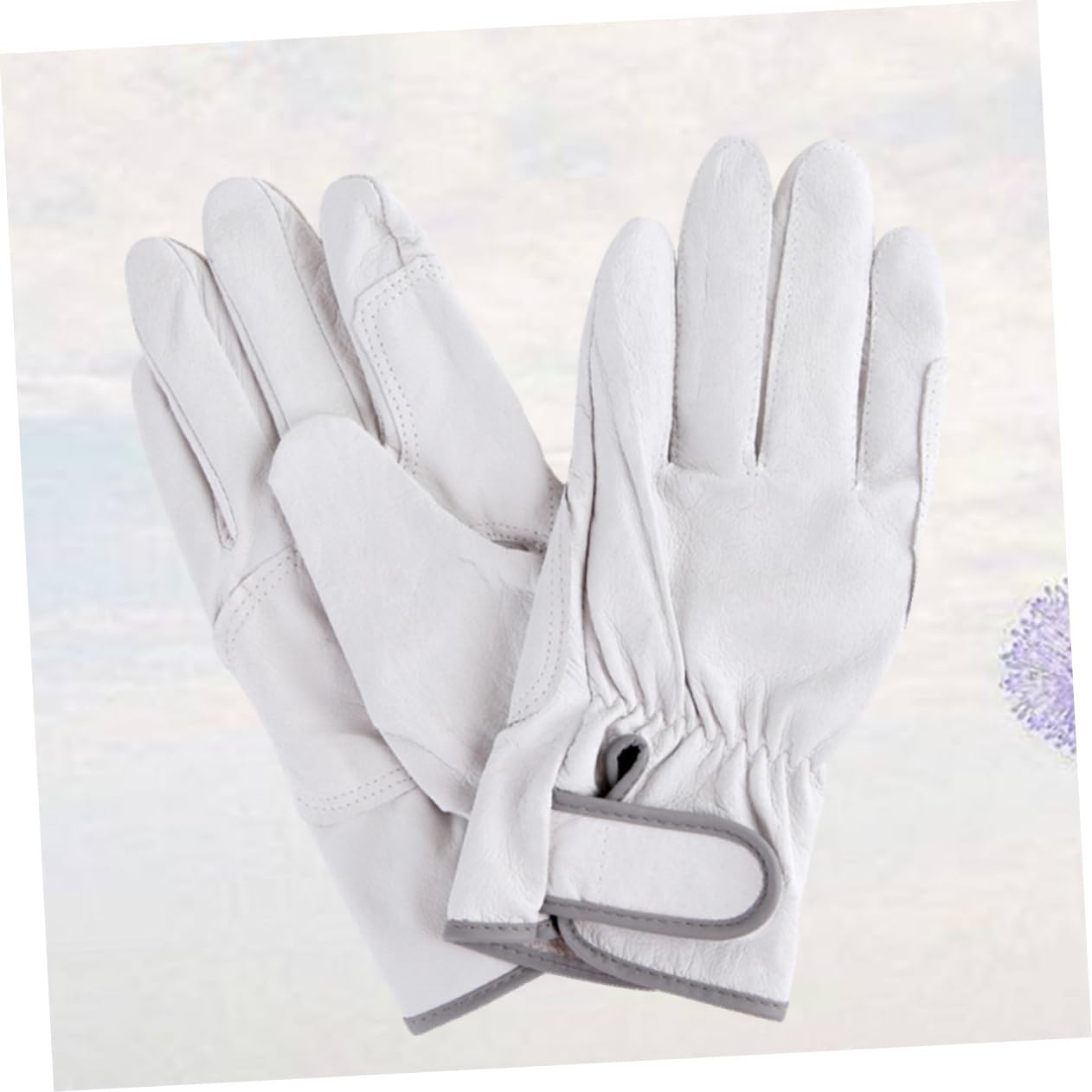 jojofuny 2 Pares De Guantes De Cuero De Trabajo Guantes De Forja Resistentes Al Fuego Guantes De Soldadura Con Palo Guantes De Barbacoa Para Soldar Pegatinas Para Niños Guantes De Trabajo