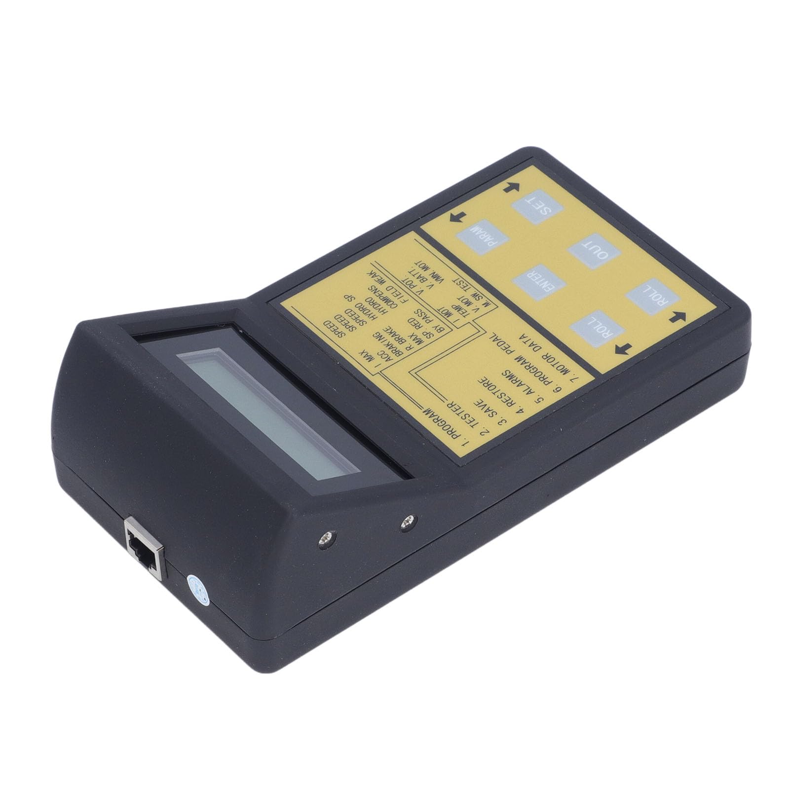 AMONIDA Programador de Unidad Portátil para Controlador de Velocidad Curtis y Controladores ZAPI, Programador de Montacargas Eléctrico Duradero para Detección de Códigos de Falla, Material ABS, 1