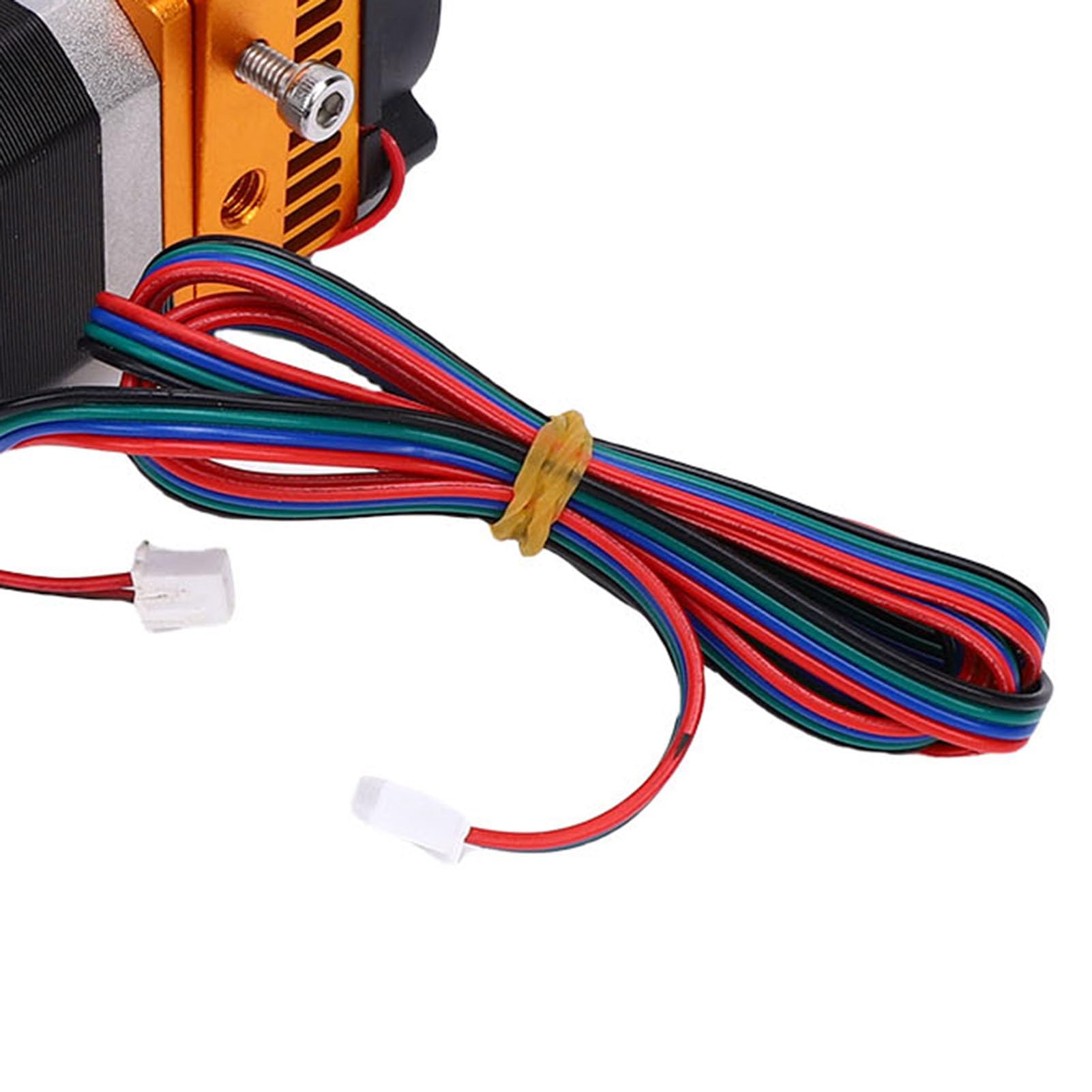 Kit hotend estrusore MK8 Sostituzione Motore potente Isolamento premium Riscaldamento rapido per stampante 3D Prusa I3 Ottone Lega di alluminio CHB0005 [Kit estrusore stampante 3D]
