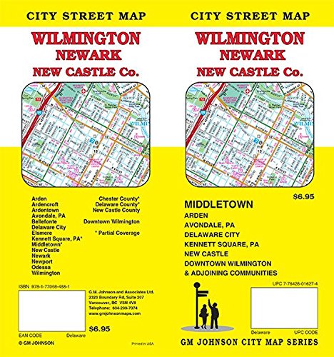 Wilmington / Newark / New Castle County, Delaware Street Map Wilmington / Newark / New Castle County, Delaware Street Map
