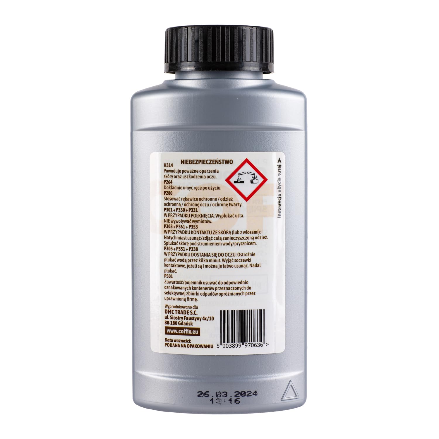 2x COFFIX Płyn czyszczący system mleka ekspresu 250ml - Czyści układ spieniający - Wydajny, nawet do 25 cykli czyszczenia - Kompatybilny z Delonghi, Jura, Siemens, Krups, Melitta, Nivona, Dr. Coffee