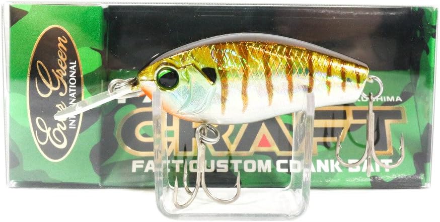 Evergreen FACT Craft Crankbait 1.9 inches (4.7 cm), 0.2 oz (6.5 g) Baby Gill #50 Lure