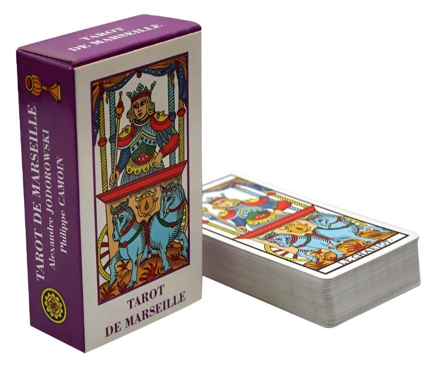 Jodorowsky Tarot de Marsella en español   Baraja de cartas del tarot para principiantes   Tarot de Marsella   Baraja de adivinación