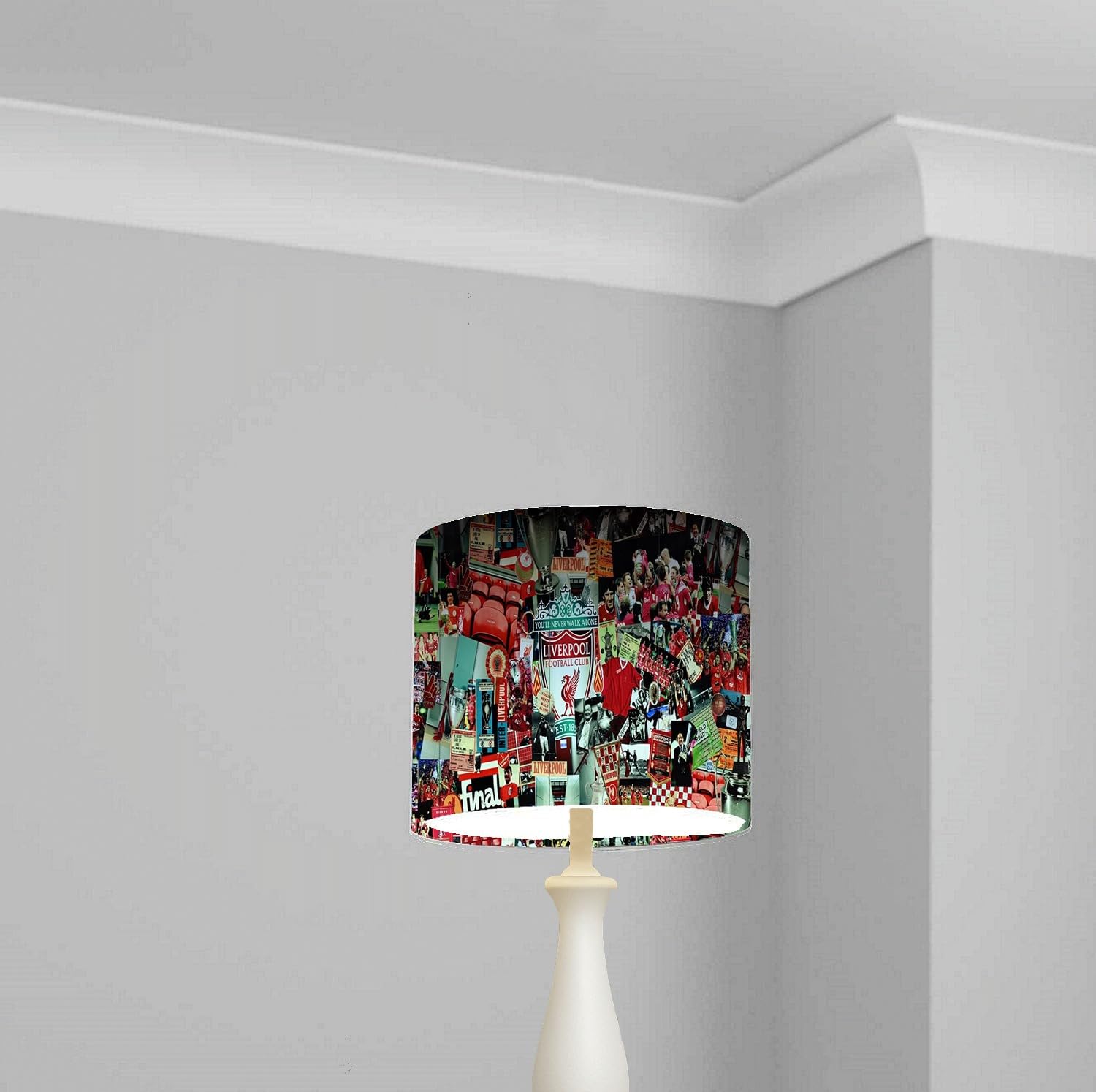 Liverpool Football Collage Ceiling Lampshade Lightshade for Room - Multiple Sizes