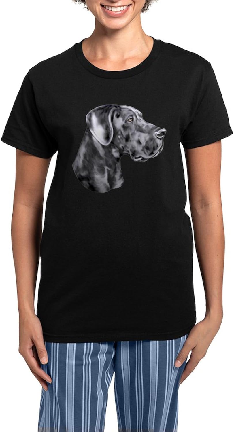 CafePress Great Dane HS Blue UC Women's Dark Pajamas Womens Novelty PJ Sleepwear