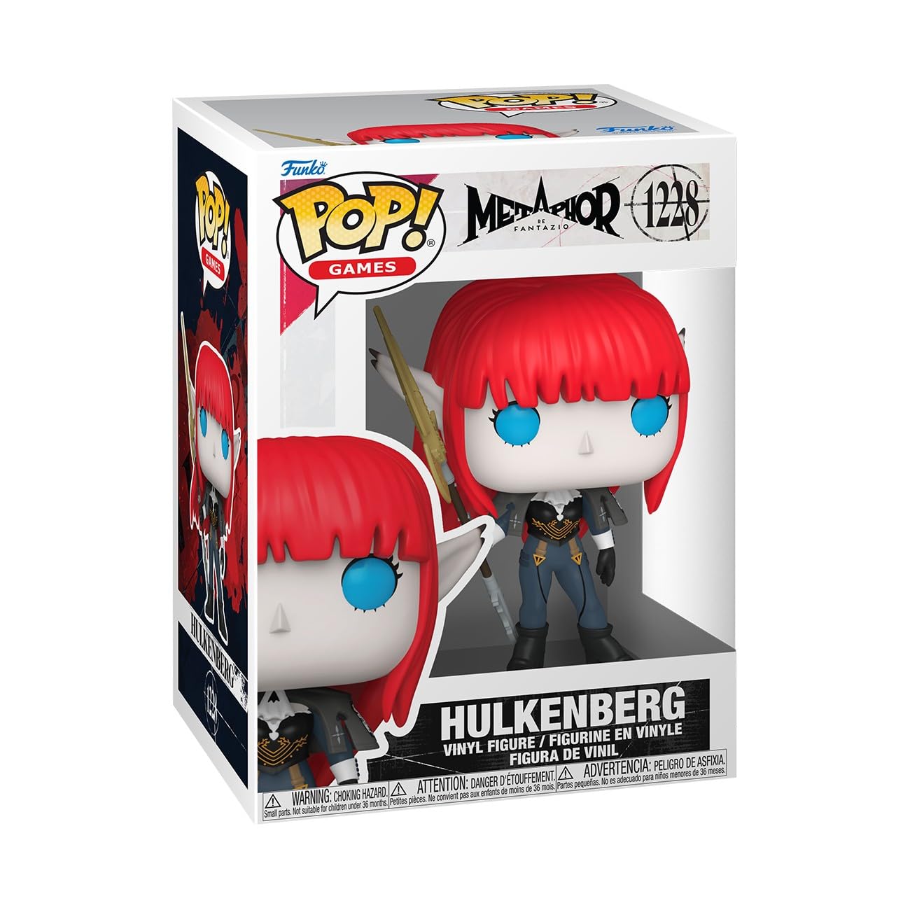 Funko POP! Games: Metaphor Refantazio - Hulkenberg - Collectable Vinyl Figure - Gift Idea - Official Merchandise - Toys For Kids & Adults - Model Figure for Collectors and Display