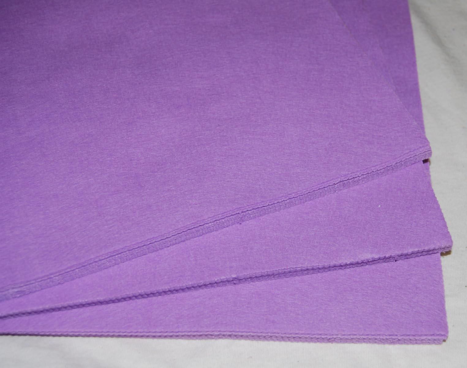 Celloexpress Lavender Felt Sheets For Crafting And Soft Toy Making 100% Acrylic Craft Felt 9" Squares (, 2 Sheets)