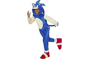 Officially Licensed Spirit Halloween Sonic the Hedgehog Kids Sonic Costume