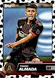 2023 TOPPS MAJOR LEAGUE SOCCER SOCCER TILE #185 THIAGO ALMADA ATLANTA UNITED SOCCER OFFICIAL TRADING CARD OF SOCCER