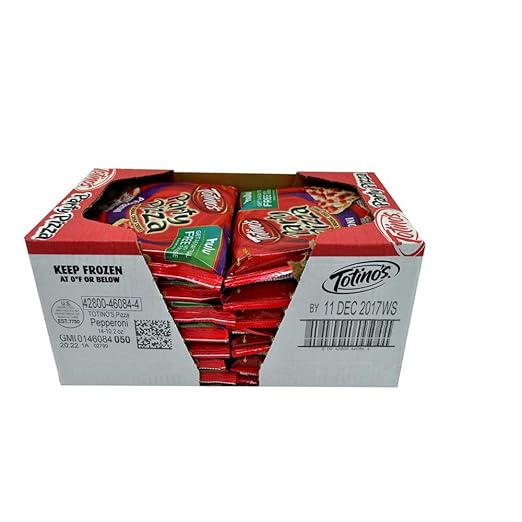 Totinos Pepperoni Party Pizza, 10.2 Ounce -- 14 per case.