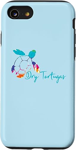 iPhone SE (2020) 7 8 Dry Tortugas Park Florida Batik Tye Dye Loggerhead Turtle Case