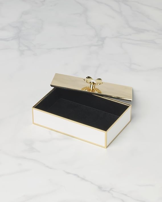 kate spade new york Make It Pop Gold Large Floral Box