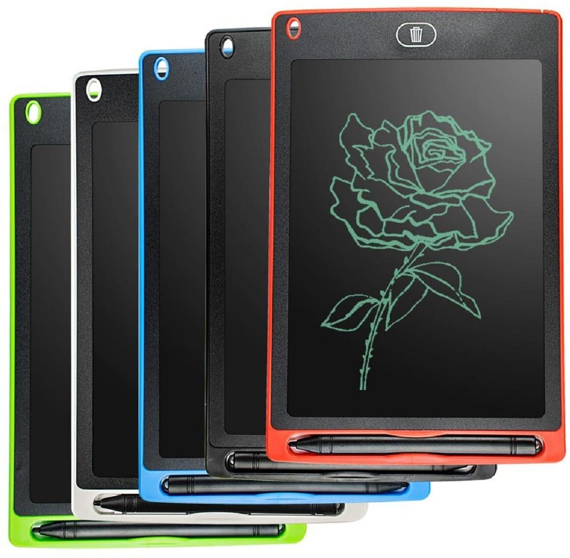 Writing Instument LCD Pad Model-5 for Kids 3+ Years | Ideal for Writing, Drawing, Sketching, and Learning – Ultra-Thin, Lightweight (Gold)-picture-16