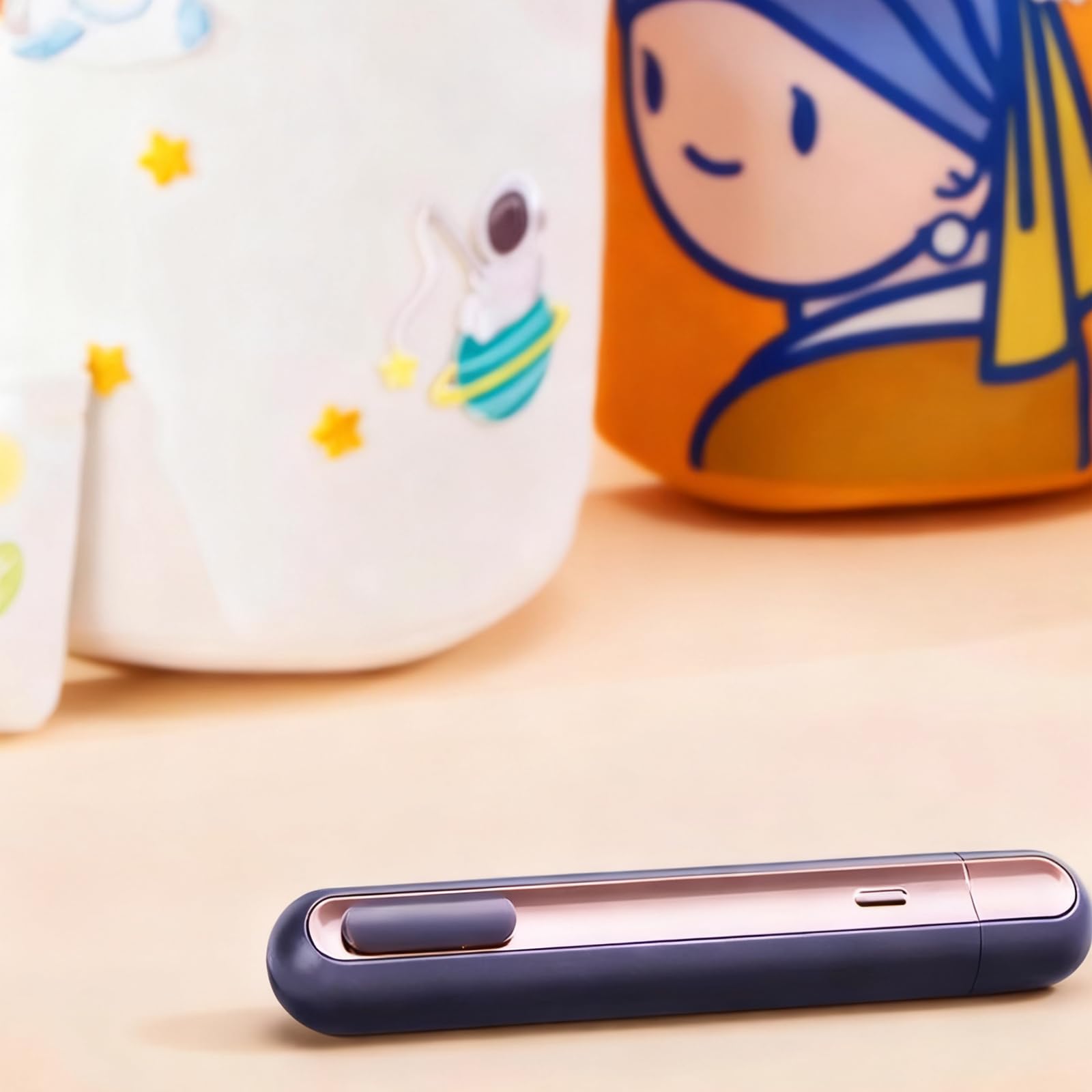 Mini Penna di Calore per Cancellare, Ottenere un Calore Ottimale in 3 Secondi, Retrazione Automatica a Batteria 500 MAh, Ottima per Progetti Fai -da -te, Carte, Regali
