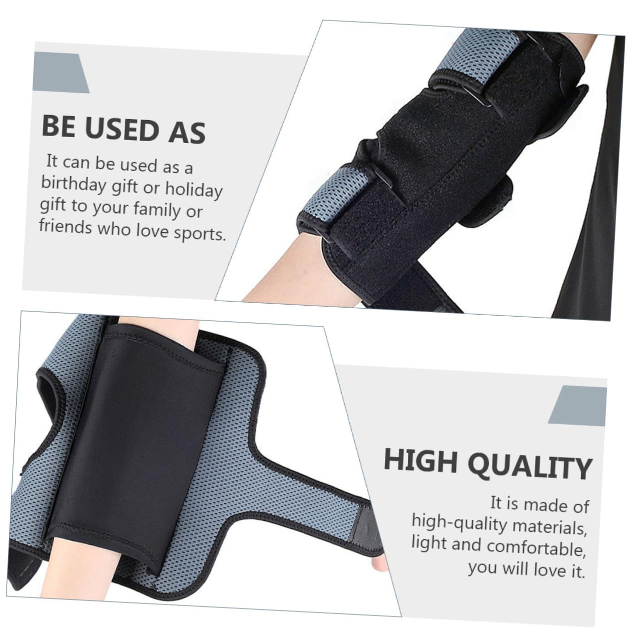 GOOHOCHY 1pc Protective Elbow Pad Outdoor Sports Elbow Saver Gear Elastic Support Comfortable Tennis Safety Gear Black