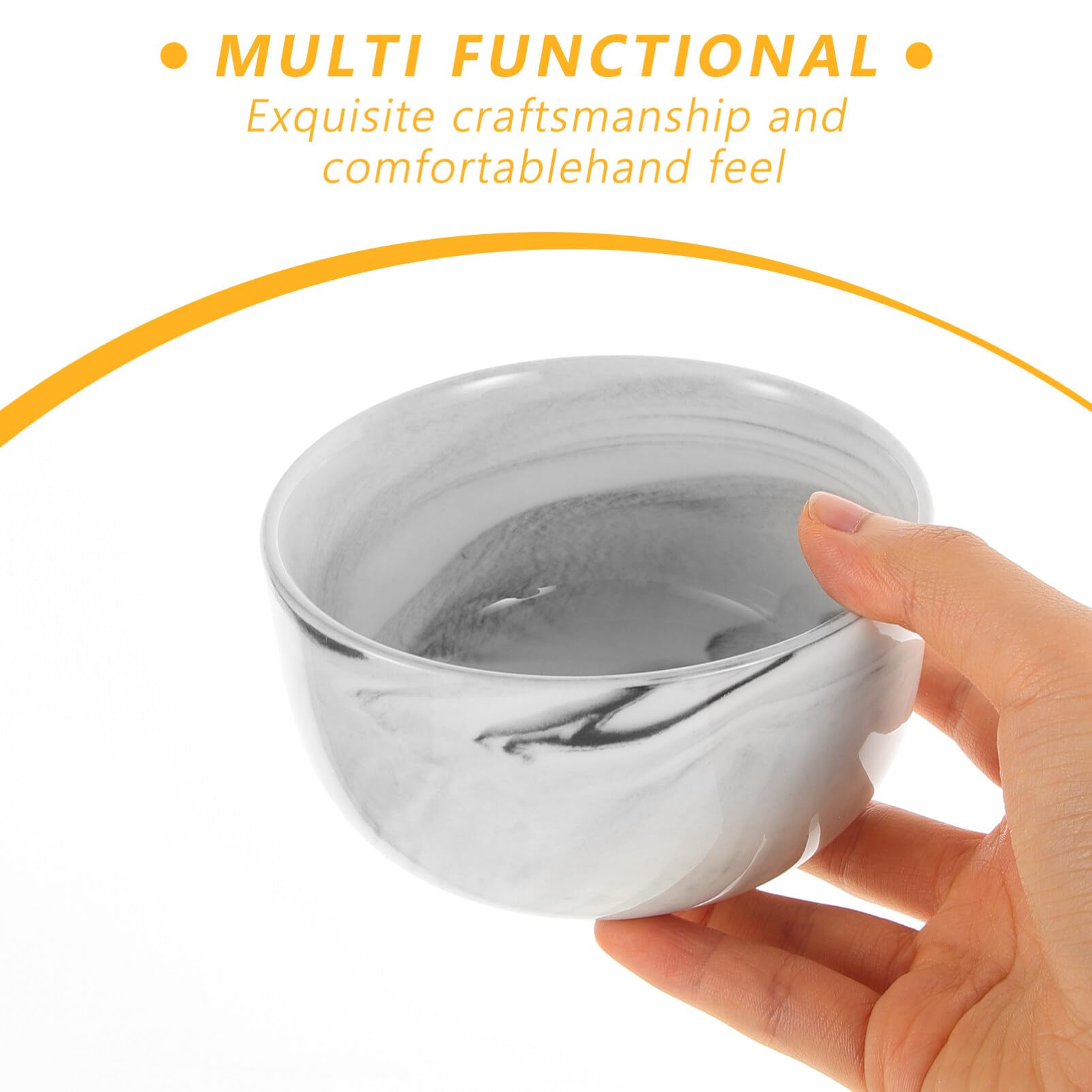 Ipetboom Shaving Bowl Porcelain Shaving Mug Shaving Cup Deep Shaving Bowl Shaving Container for Wet Shave Men Daily Use