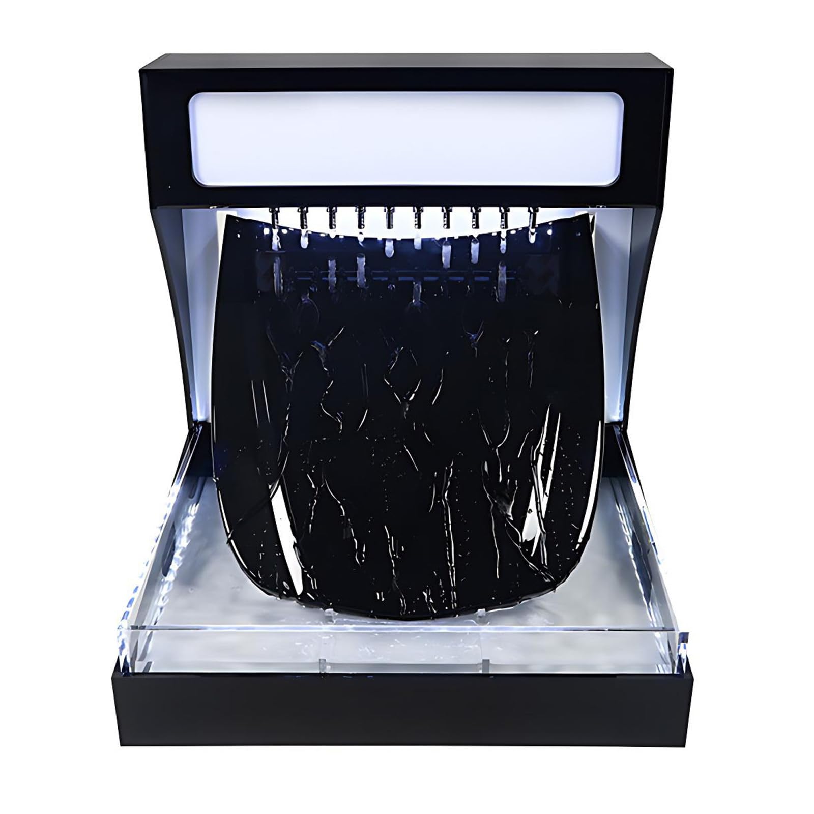 Kit di Test idrofobico per pellicole protettive PPF e Rivestimenti ceramici, Strumento dimostrativo visivo per la Formazione di Gocce d'Acqua con Luce LED, Flusso Regolabile White