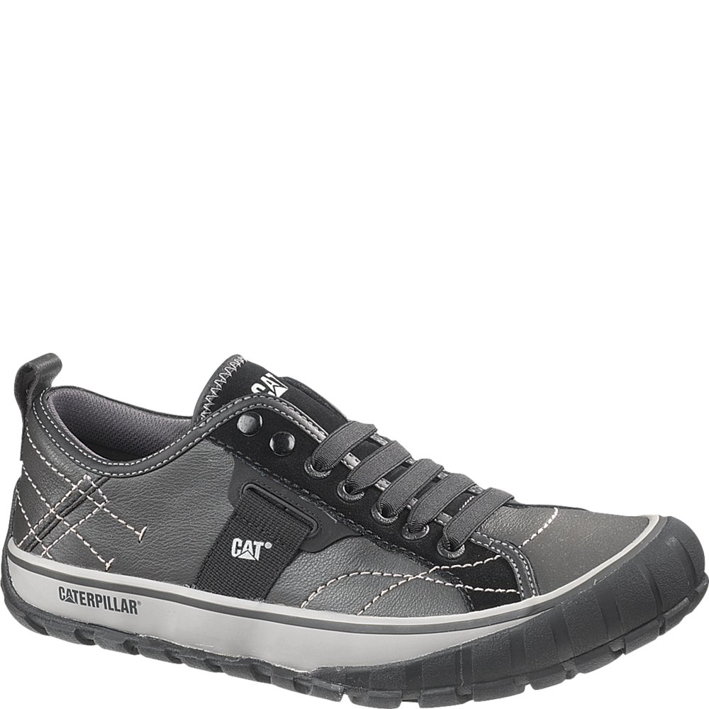 Buy CAT Caterpillar Men Neder Pepper Grey Leather Lace Up Work Shoe 8 W