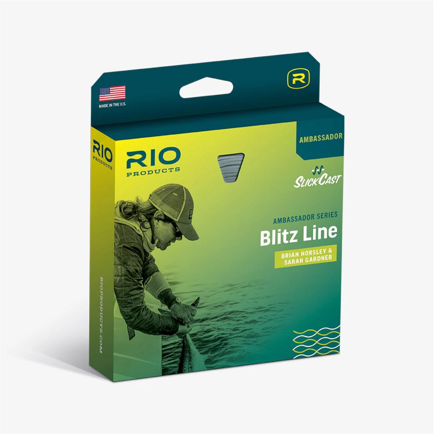 RIO Products Ambassador Series Fly Fishing Line - Brian & Sarah Blitz Line - Saltwater Fly Line