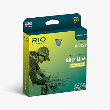 RIO Products Ambassador Series Fly Fishing Line - Brian & Sarah Blitz Line - Saltwater Fly Line