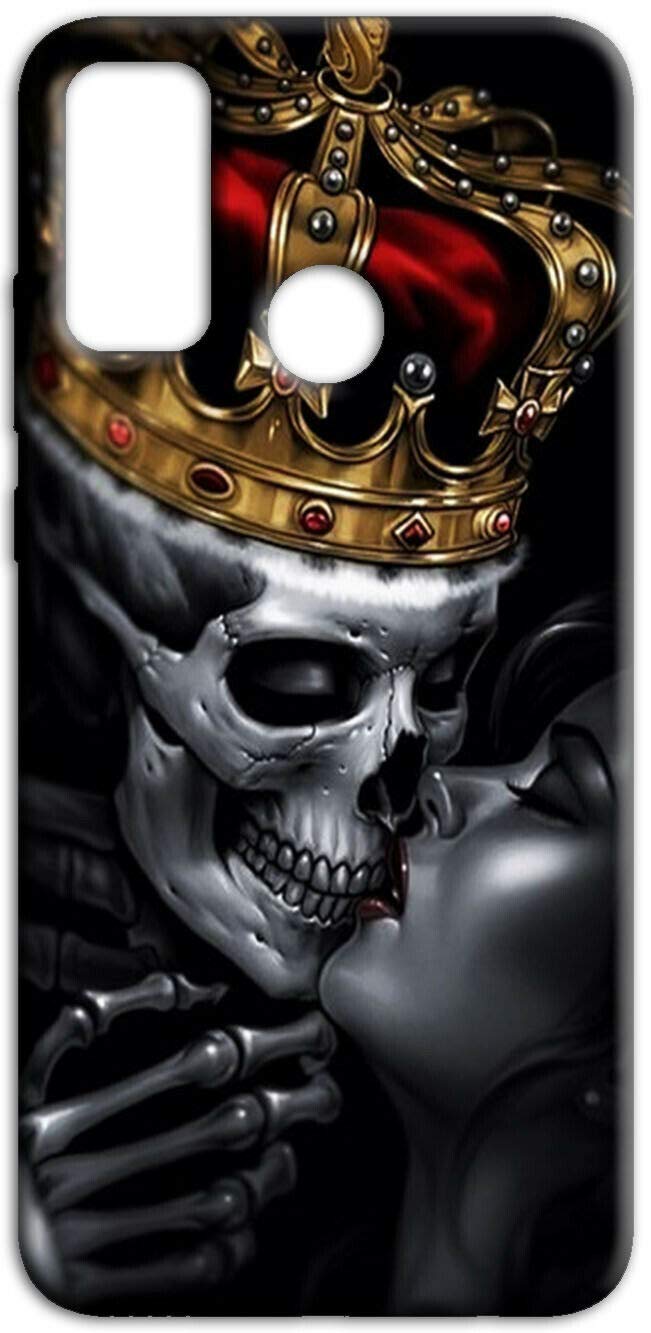 Mixroom - Cover Custodia Back case In TPU Silicone Morbido Per HUAWEI P SMART 2021 Fantasia Queen N1038