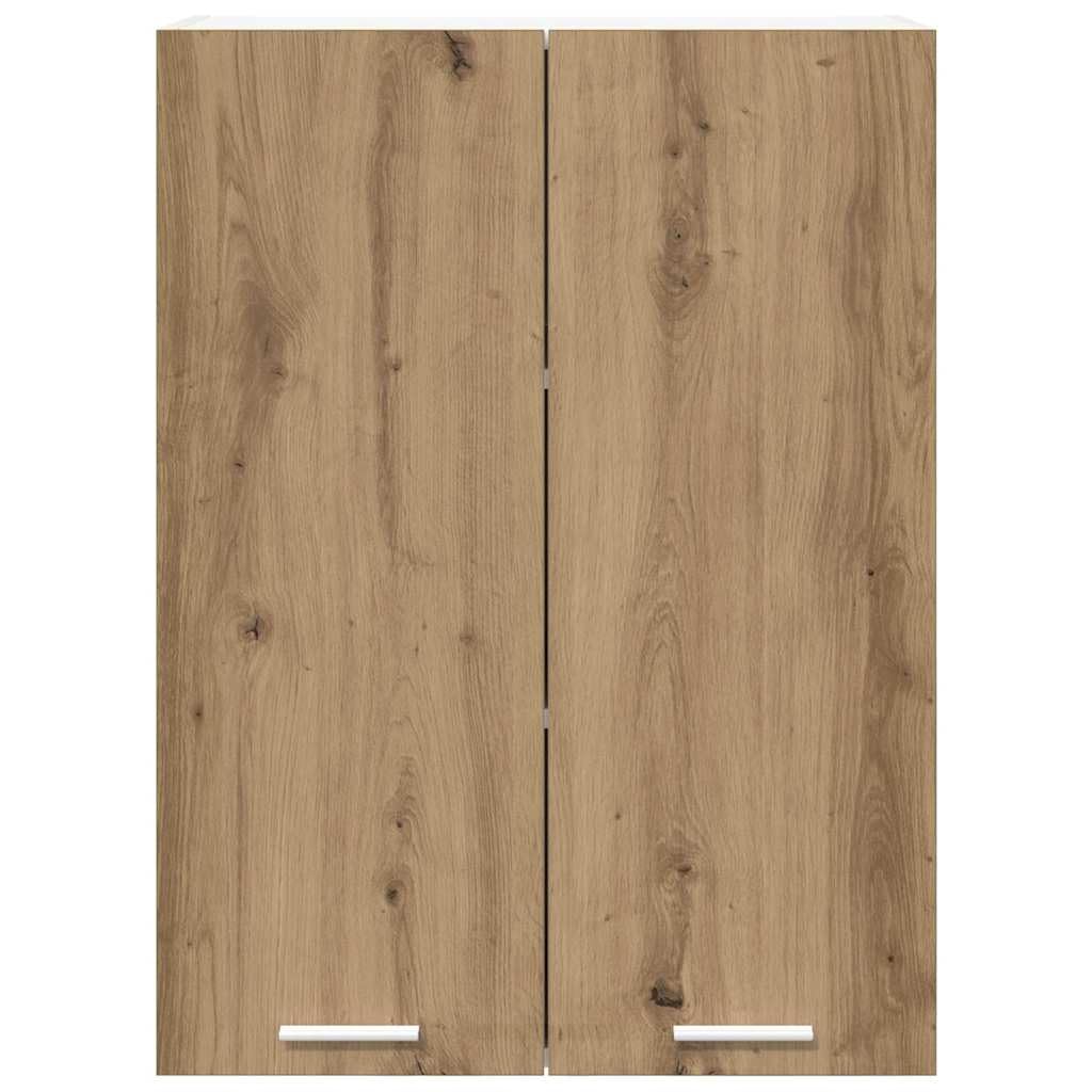 vidaXL Mueble Colgante con Puerta Roble Artesanal 60 x 31 x 80 cm, Armario de Cocina Moderno, diseño Rectangular, Gran Espacio, Materiales Resistentes, Estilo contemporáneo, soluciones de hogar