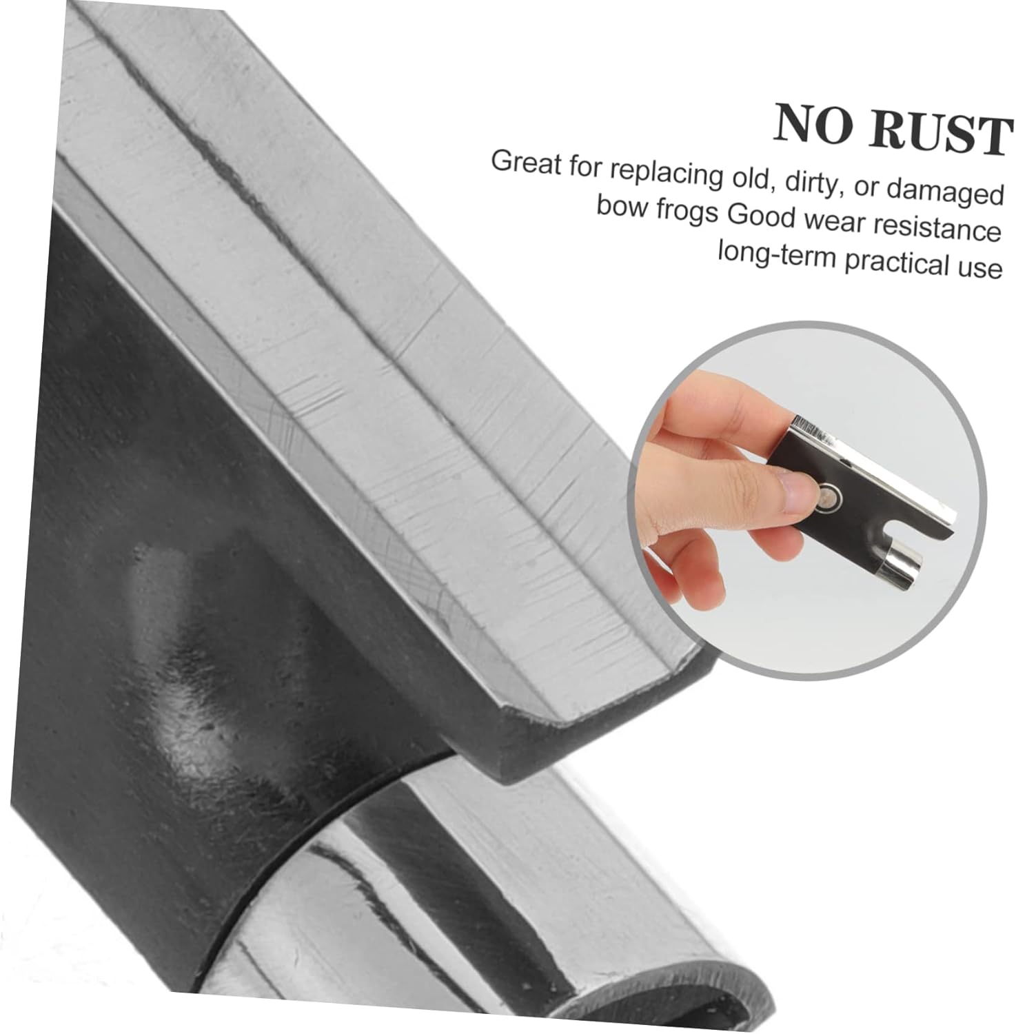 Vaguelly 2 Sets Cello Accessories Violin Accessories Cello Bow Frog Violin Bow Frog Pro Tools Specialty Tools Parts Oud Instrument Comfortable Musical Instrument Tuning Clip Screw