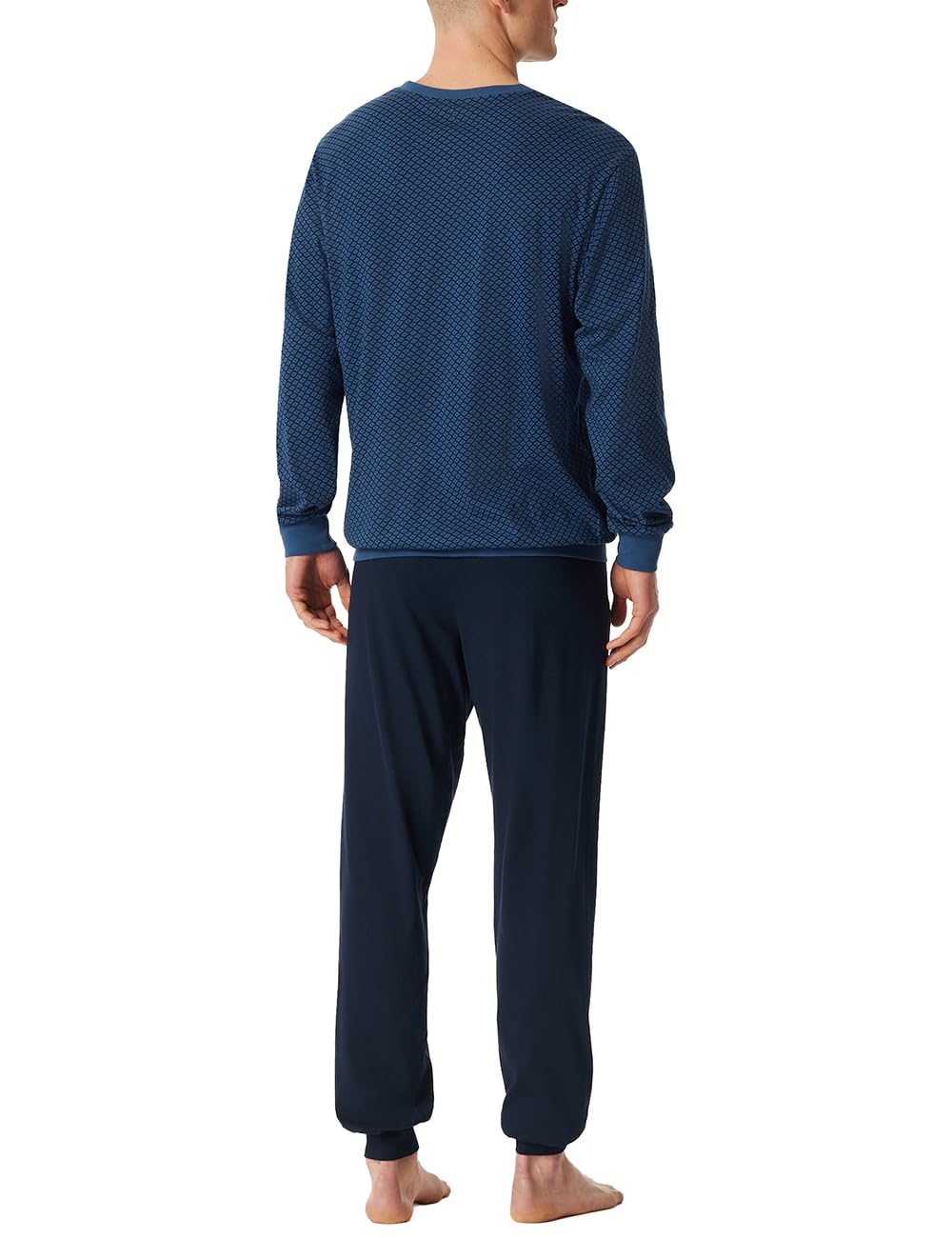 Schiesser Schiesser Herren Schlafanzug Lang Mit Bündchen - Nightwear Set Juego de Pijama Hombre (Pack de 1)