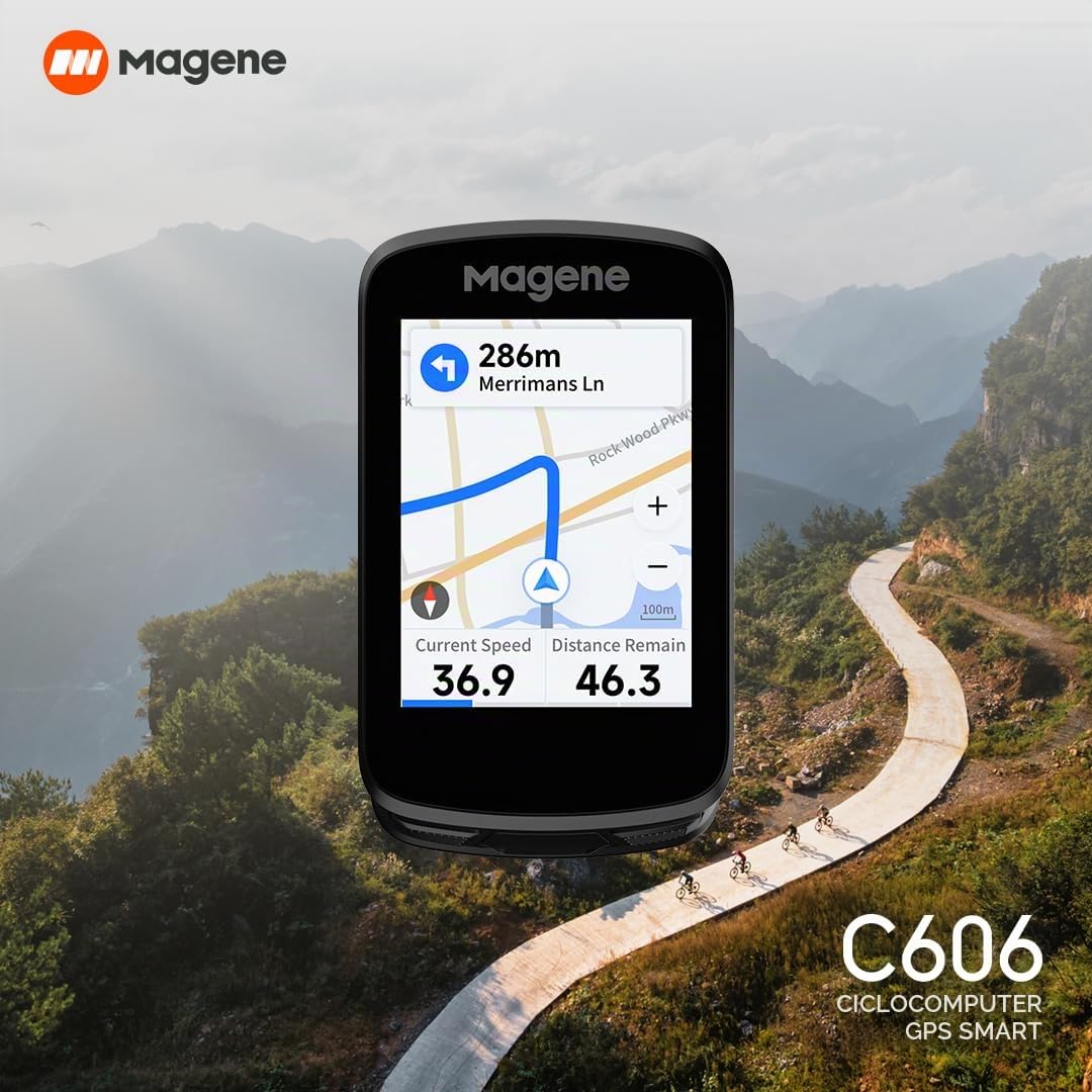 MAGENE C606 | Smart GPS Cycle Computer