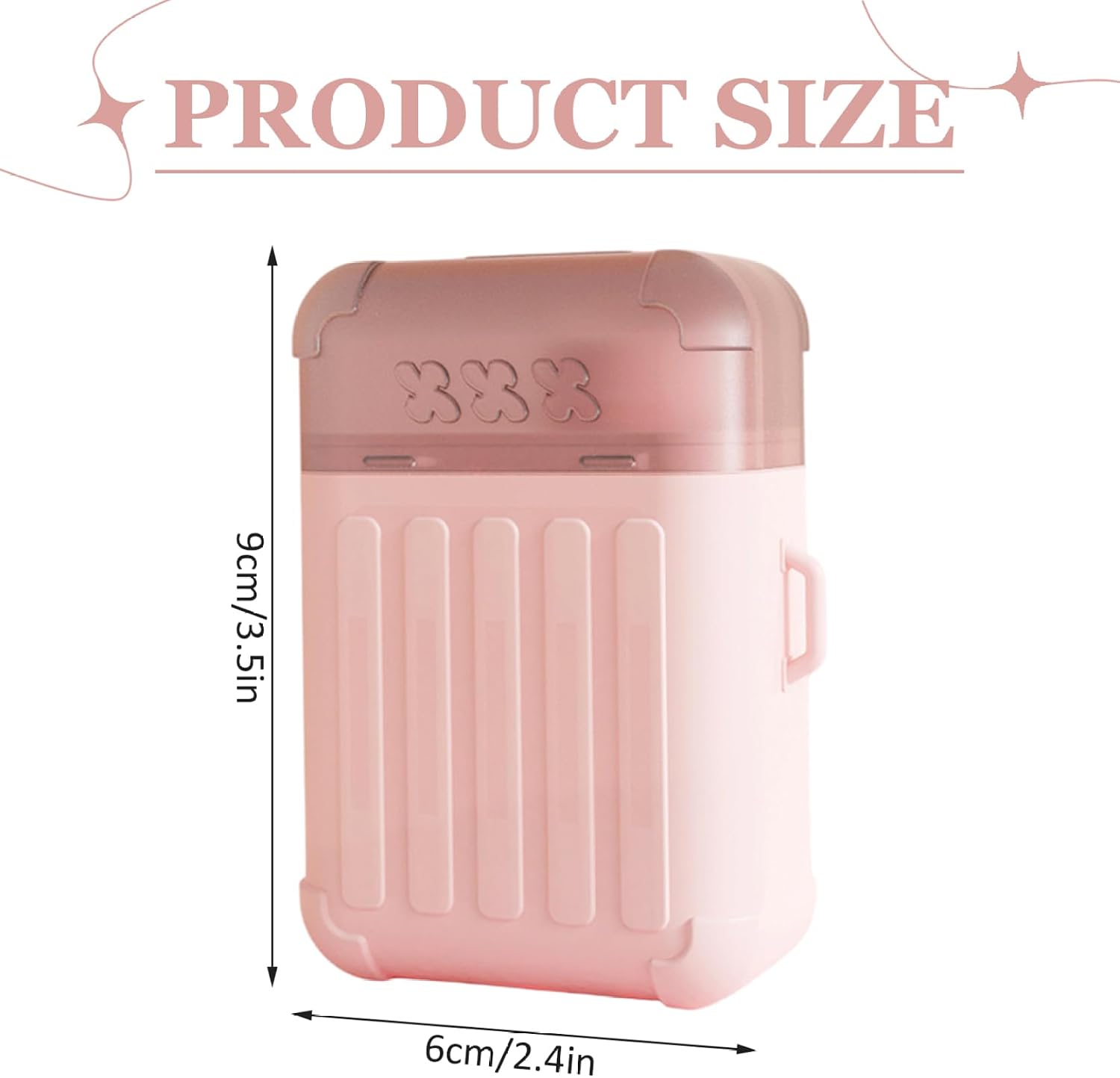 Ear Hole Cleaner Kit 240PCS Disposable, Piercing Cleaner Floss with Rose Fragrance Solution for Women Men