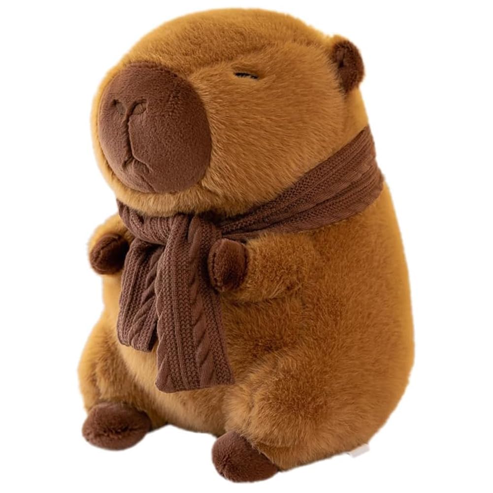 Happy Birthday Capybara Plüschtier 25 Cm – Kuscheliges Wasserschwein Mit Geburtstagshut, Süßes Geschenk Für Kinder
