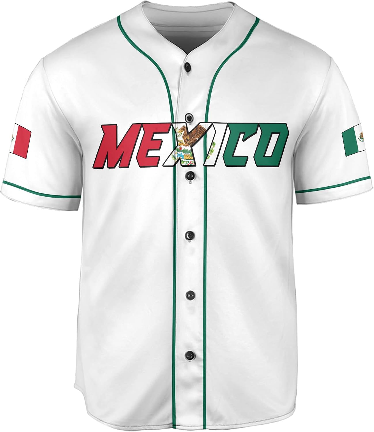 Custom Mexico Baseball Jersey for Men