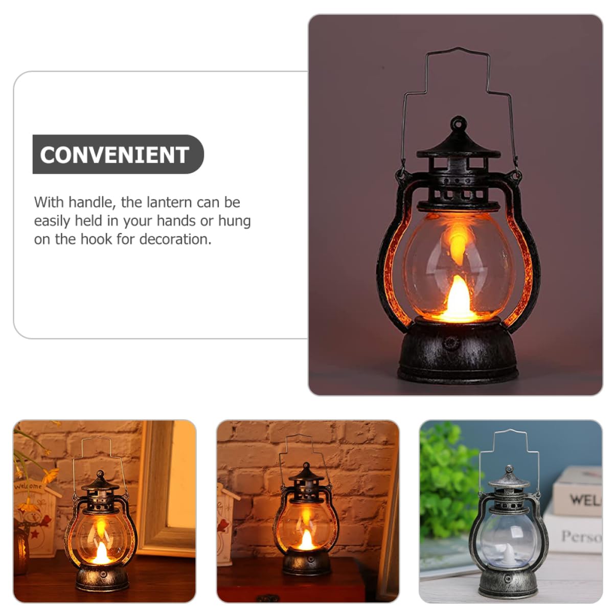 Amazon.co.jp: WATIIFUFU 2個灯油ランプ オーナメント