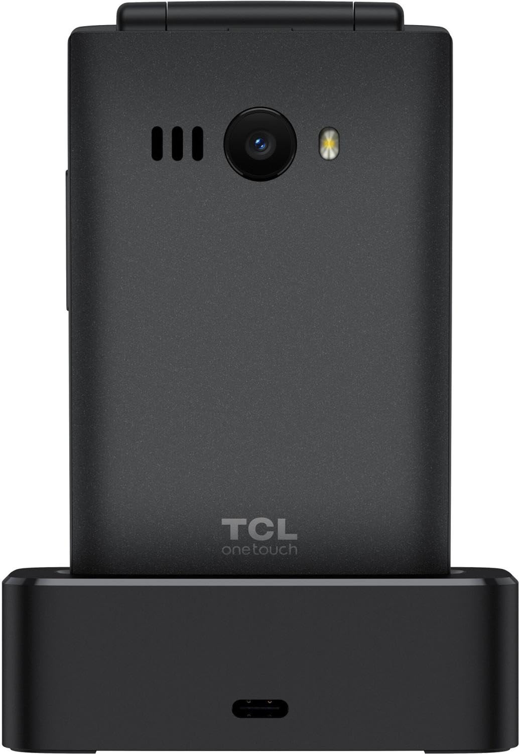 TCL Teléfono Móvil One Touch 4043D para Personas Mayores- 4G- Gris Oscuro