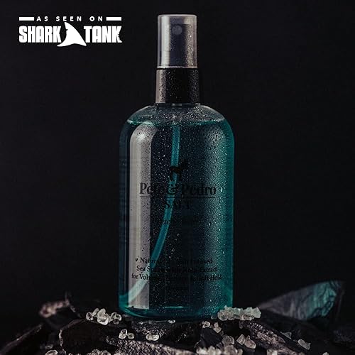 Miniatura 6 de Pete & Pedro Spray de sal marina natural para el cabello añade volumen, textura, grosor y sujeción ligera