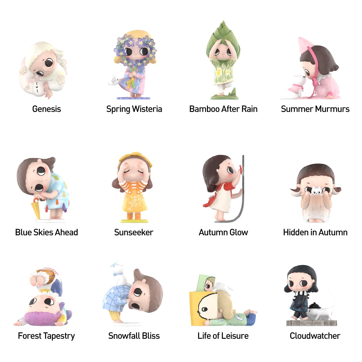 Amazon | POP MART Nyota I Am the Seasons シリーズ【3ピース