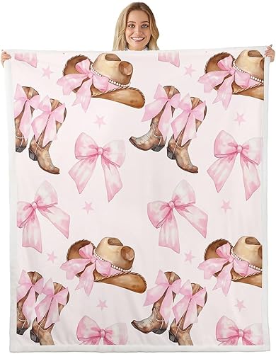 Miniatura 23 de Rainbow Cloud Stars Butterfly Bed Blanket,Princess Flannel Blanket for Room Decor,Dreamy Fairy Tale Castle Fleece Blanket for Kids Adults Sofa Dorm