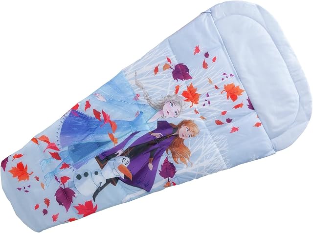 Disney Frozen 2 Kids Sleeping Bag Girls Cozy & Warm Lightweight Slumber Bag