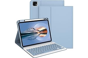 Keyboard Case Designed for iPad Pro 11 4th/3rd/2nd Gen, Magnetic Detachable Wireless...