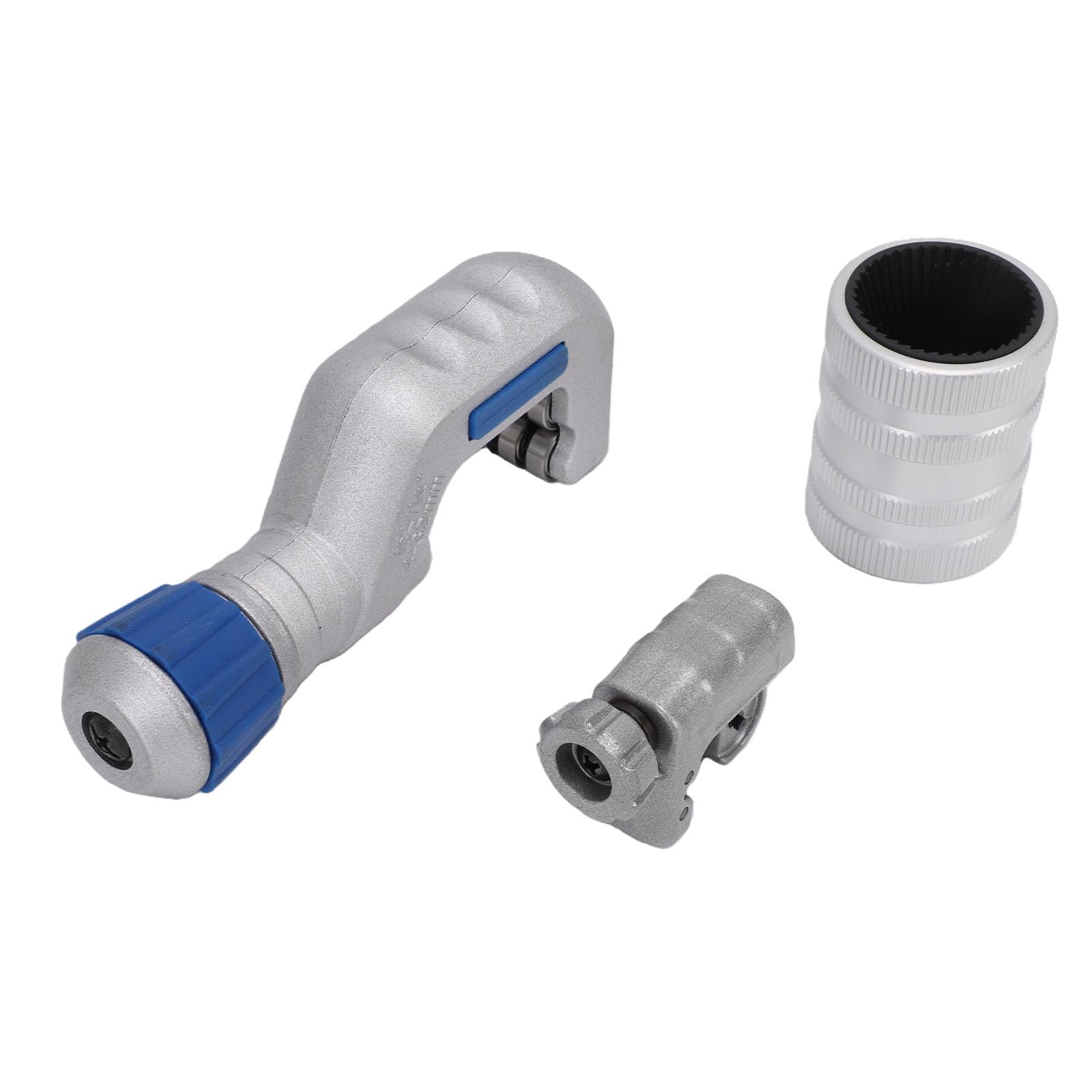 KIMISS Juego de Cortatubos, Cortatubos de Cobre de 1/8 pulg. a 1/4 pulg. y de /8 a 3/4 con Escariador, para Tuberías de Aluminio y Cobre, Fontanería, Climatización,