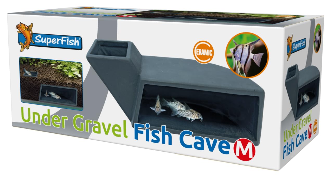 Superfish Undergravel Fish Cave - Medium