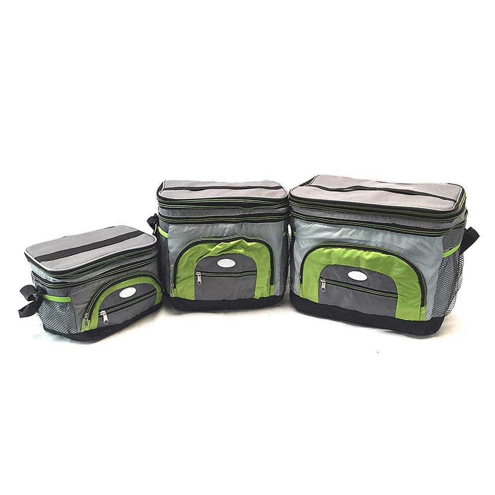 Buy Unique Imports Handheld Soft Can Cooler Bag Expandable Top with