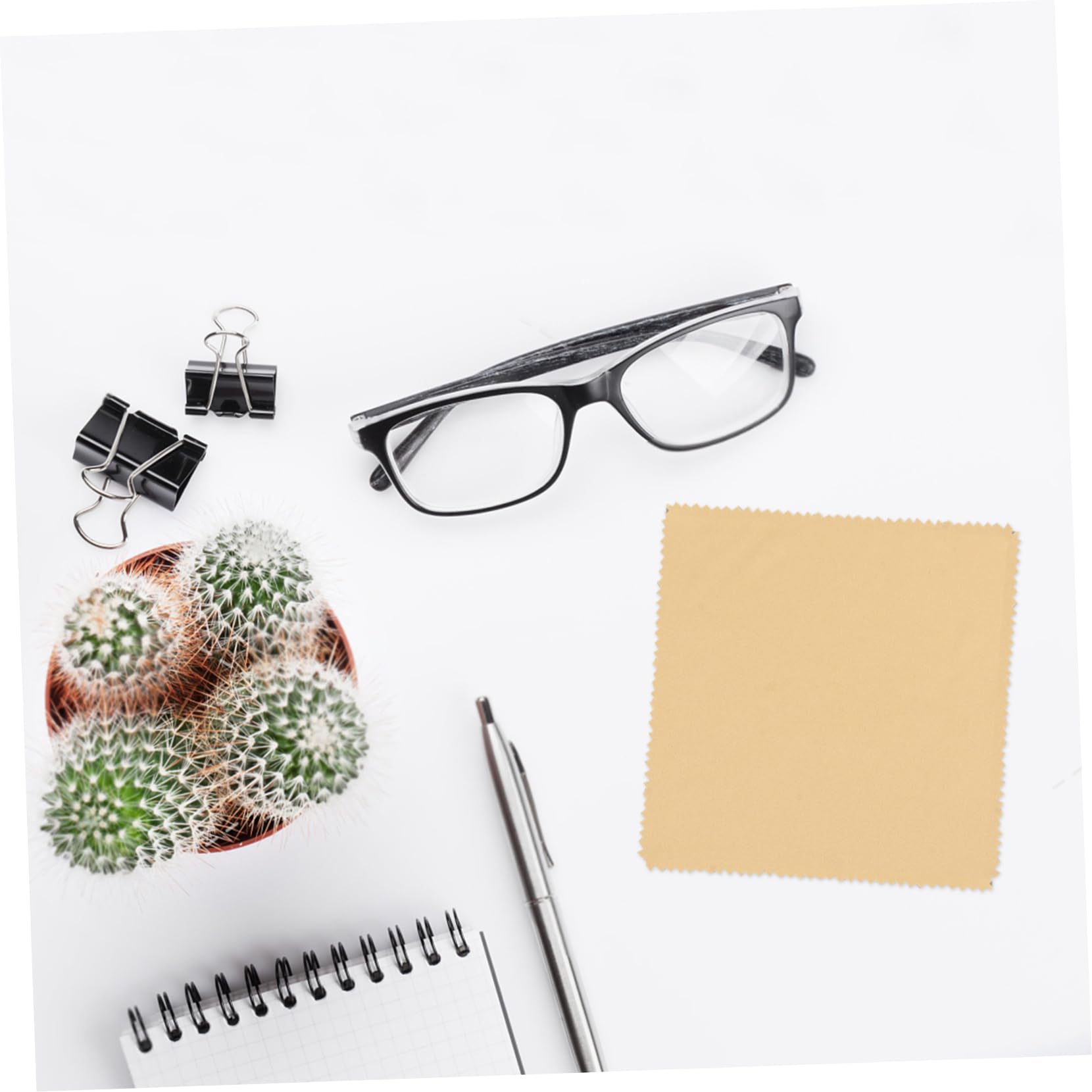 FOMIYES 250 Uds Gafas De Tela Limpiador De Gafas Gafas Paño De Limpieza Gafas De Fibra Paños De Limpieza Fibra De Paño De Limpieza Para Gafas Lente Paño De Limpieza De Fibra