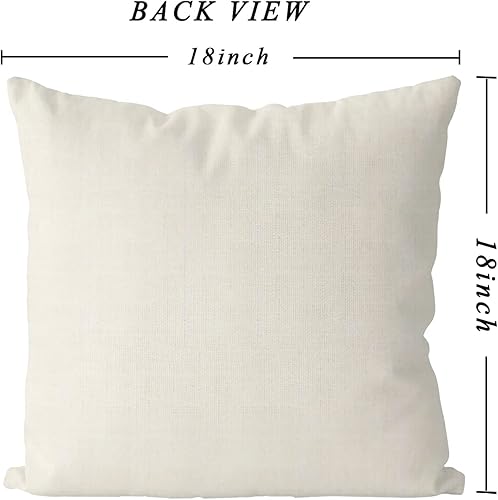 Miniatura 2 de Juego de 4 fundas de almohada de Pascua de 18 x 18 pulgadas diseño floral de búfalo a cuadros almohada decorativa de conejo huevos de conejo