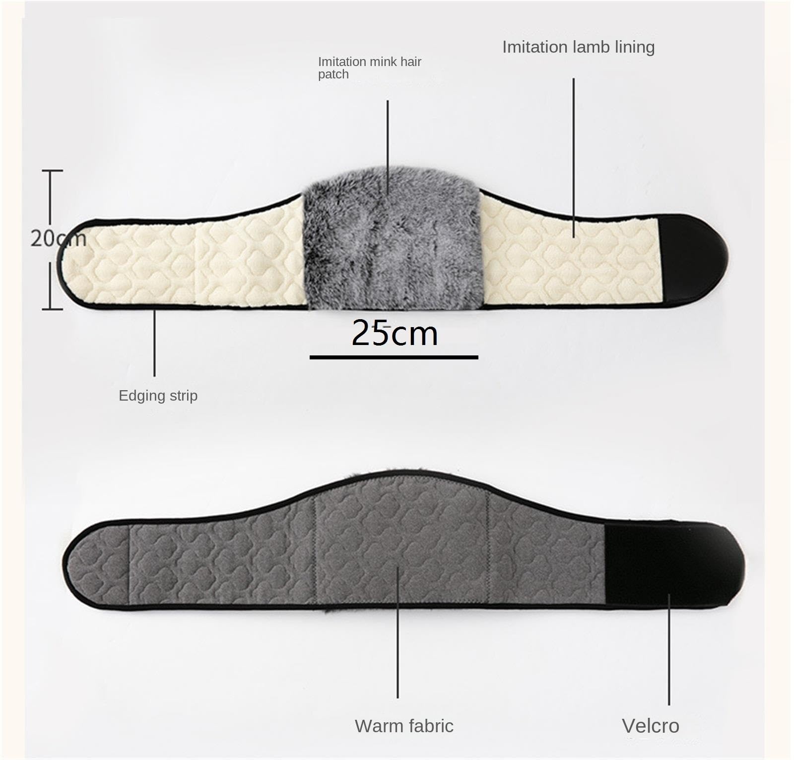 Ceinture Lombaire Réglables Ceinture Chaude Hommes Et Femmes De Soutien Abdominale Réglable Taille Dos Protecteur Sport Travail Universel(A)