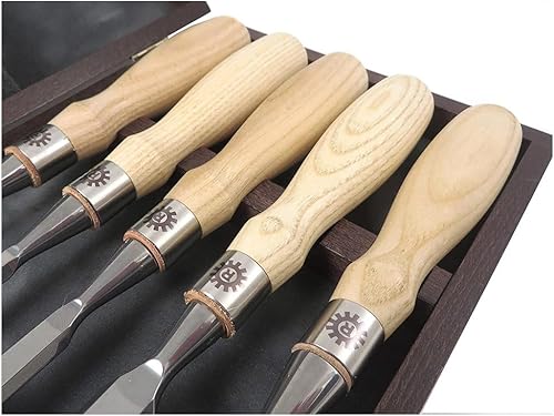 Miniatura 4 de Narex Richter - Juego de 5 cinceles de borde biselado