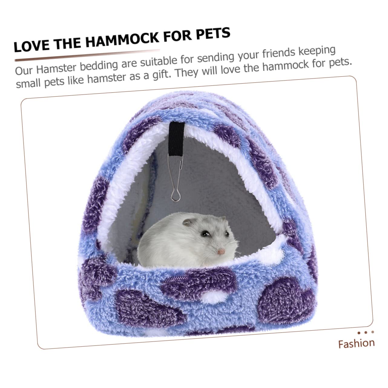ABOOFAN 5stücke Hängematte Für Kleine Haustiere Winterliche Warme Hamsterhängematte Aus Weichem Material Geeignet Für Hamster Zwerghamster Frettchen Und Ratten Inklusive Aufhängung